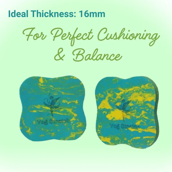 Compact_Lightweight_Yoga_Cushion_Pads_-_Set_of_2_(Blue_&_Yellow_Marble_Pattern)
