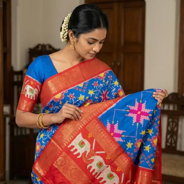 Blue_Pochampally_Saree_For_Women