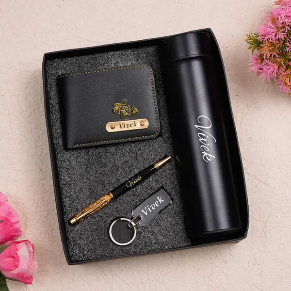 Black_Pu_Leather_Stainless_Steel_And_Metal_Premium_Gift_Combo_Set_For_Men