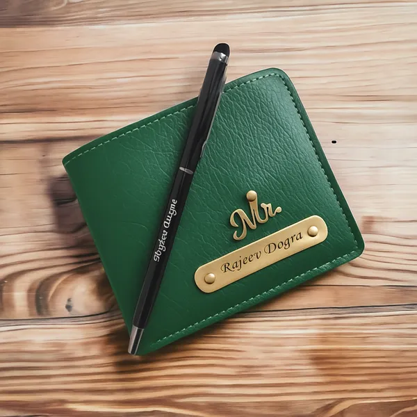 Green_Pu_Leather_And_Metal_Premium_Wallet_And_Pen_Combo_For_Men