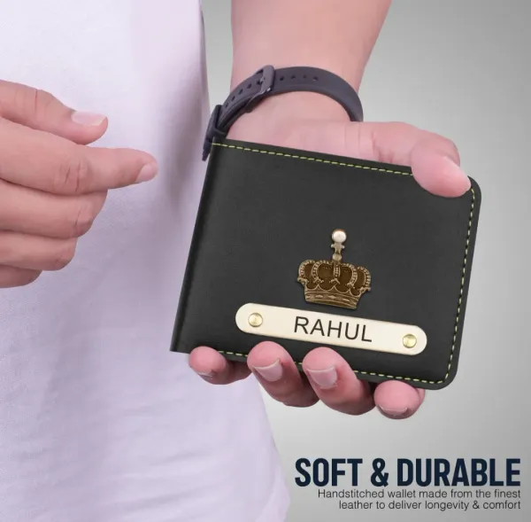 Brown_And_Black_Pu_Leather_Premium_Clutch_And_Wallet_Combo_For_Unisex_Pack_Of_2