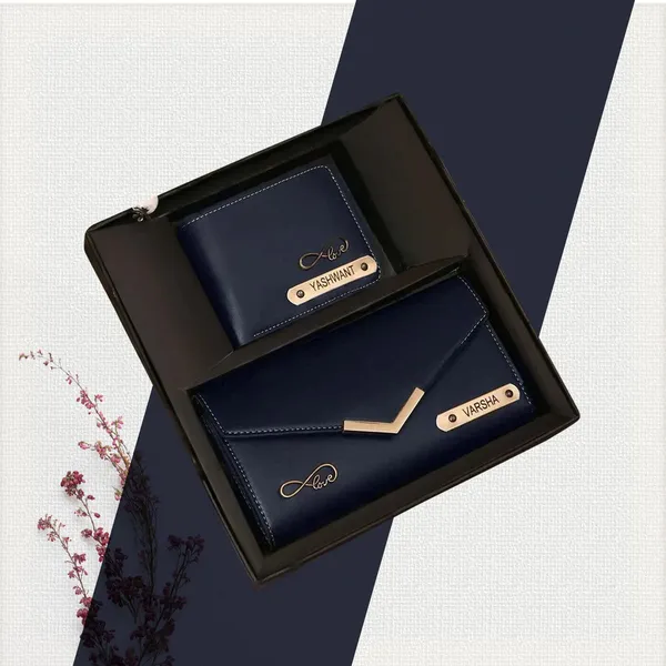 Blue_Pu_Leather_Premium_Clutch_And_Wallet_Combo_For_Unisex