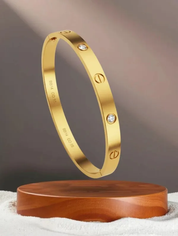 Gold_Plated_Screw_Design_Bracelet_for_Women_|_Elegant_CZ_Stone_Bangle_|_Stylish_Luxury_Bracelet_for_Girls_|_Party,_Daily_&_Festive_Wear
