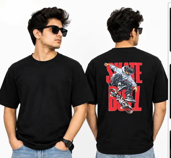 Men's_Black_Oversized_Cotton_Blend_Half_Sleeve_Graphic_Printed_T-Shirt_for_Men_|_Loose_Fit_Round_Neck_Casual_Wear