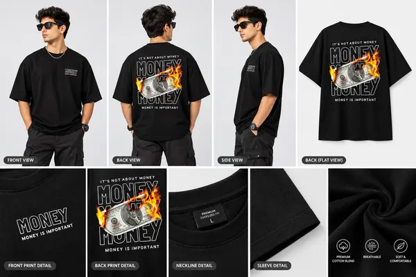 Men’s_Oversized_Black_Graphic_Printed_T-Shirt_for_Boys_|_Money_&_Fire_Design_|_Trendy_Streetwear_Half_Sleeve_Round_Neck_T-Shirt_|_Casual_Stealy_Fashion