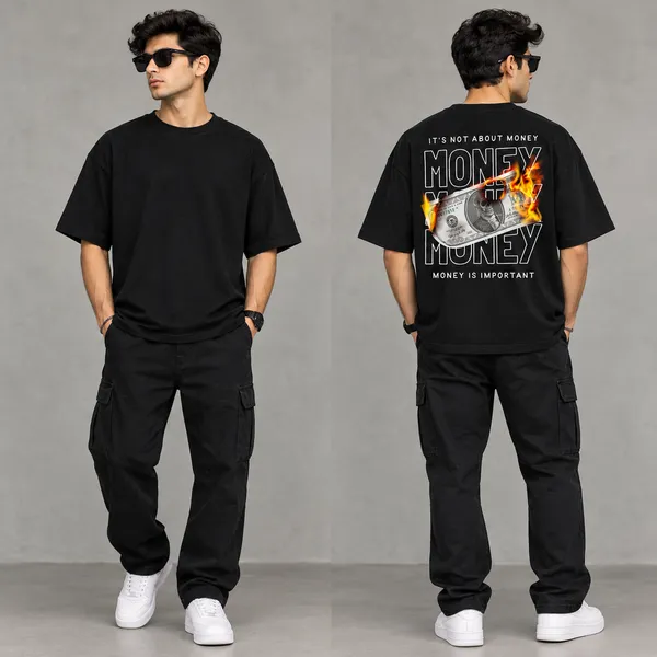 Men’s_Oversized_Black_Graphic_Printed_T-Shirt_for_Boys_|_Money_&_Fire_Design_|_Trendy_Streetwear_Half_Sleeve_Round_Neck_T-Shirt_|_Casual_Stealy_Fashion