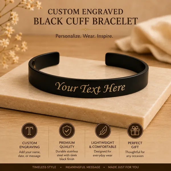 Personalized_Engraved_Black_Stainless_Steel_Cuff_Bracelet_for_Men_&_Women_|_Custom_Name_Text_Bracelet_Gift