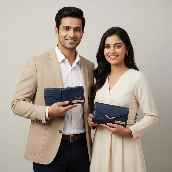 Blue_Pu_Leather_Premium_Clutch_And_Wallet_Combo_For_Unisex