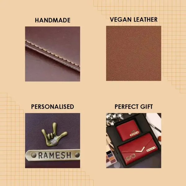 Brown_And_Black_Pu_Leather_Premium_Clutch_And_Wallet_Combo_For_Unisex_Pack_Of_2