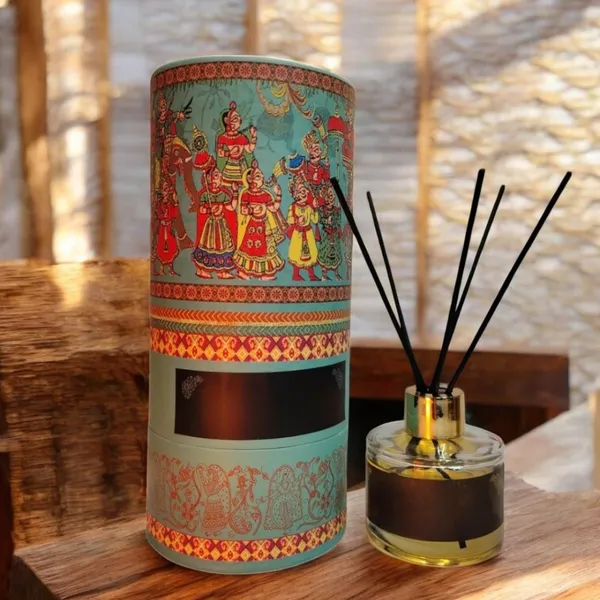 Zenn_Aura_Rose_Reed_Diffuser_Set_|_Love_&_Serenity_(120_ML_Premium_Round)