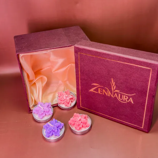 Zenn_Aura_Floral_Tea_Light_Candle_|_Love_&_Warmth