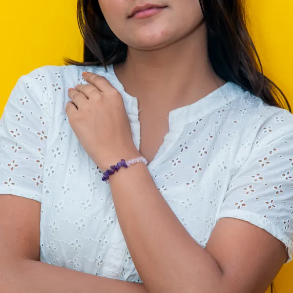 Zenn_Aura_Amethyst_&_Rose_Quartz_Bracelet_|_Harmony_&_Love_(Chip_Bracelet)
