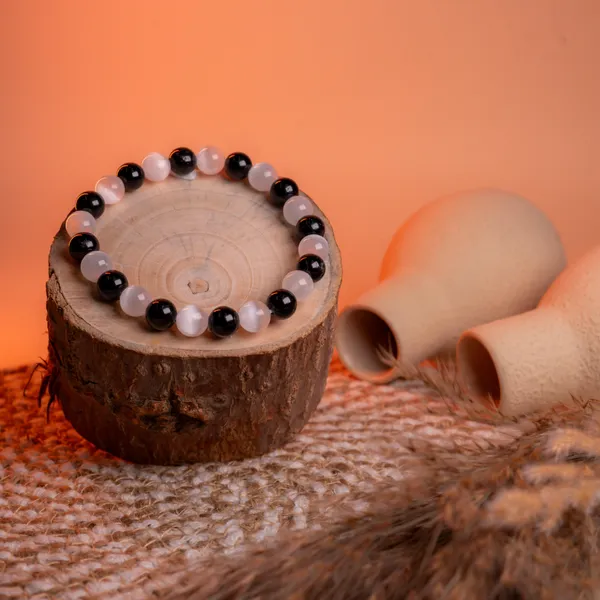 Zenn_Aura_Selenite_&_Black_Tourmaline_Bracelet_|_Aura_Shield_(8_MM)