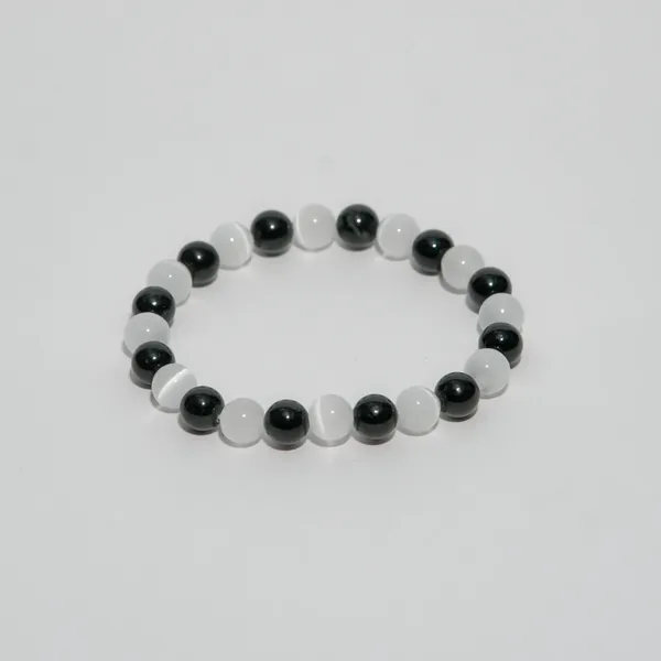 Zenn_Aura_Selenite_&_Black_Tourmaline_Bracelet_|_Aura_Shield_(8_MM)
