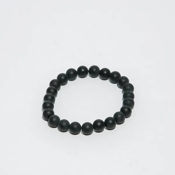 Zenn_Aura_Matte_Black_Onyx_Bracelet_|_Protection_&_Power_(8_MM)