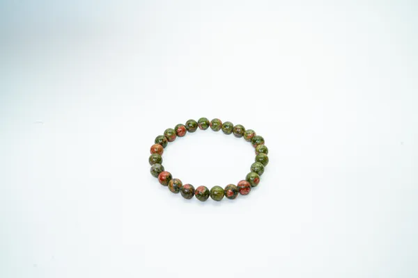 Zenn_Aura_Unakite_Bracelet_|_Renewal_&_Recovery_(8_MM)