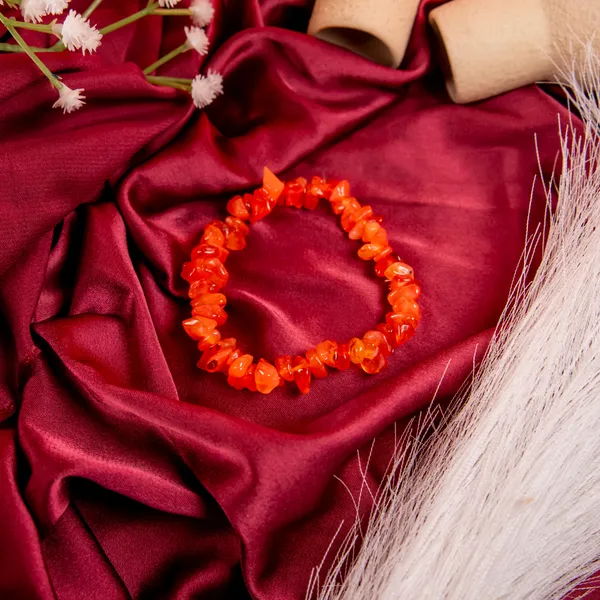 Zenn_Aura_Carnelian_Bracelet_|_Passion_&_Creativity_(Chip_Bracelet)