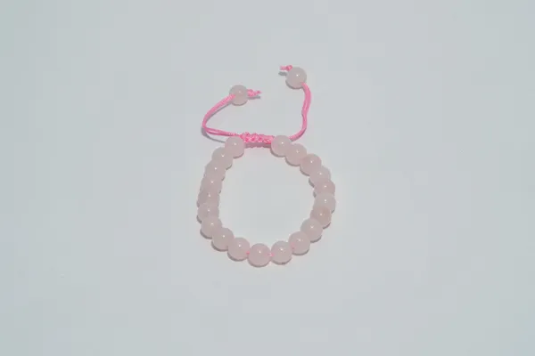 Zenn_Aura_Rose_Quartz_Bracelet_|_Unconditional_Love_(Single_Layer_Adjustable_(8_MM))