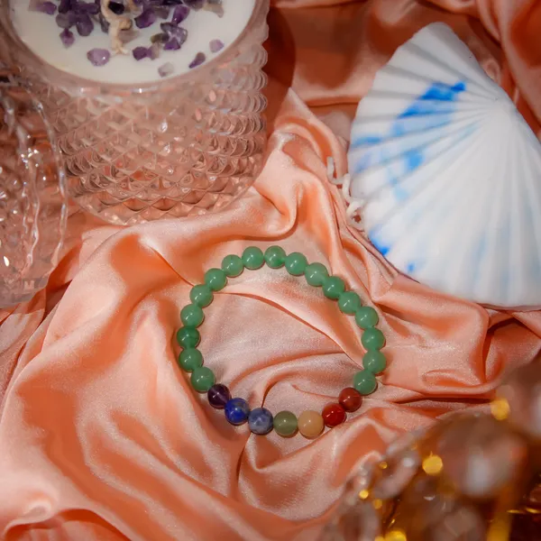 Zenn_Aura_7_Chakra_with_Green_Aventurine_Bracelet_|_Healing_&_Abundance_Alignment_(8_MM)