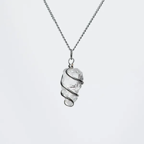 Zenn_Aura_Clear_Quartz_Raw_Pendant_Wire_Wrapped_|_Pure_Healing_Energy
