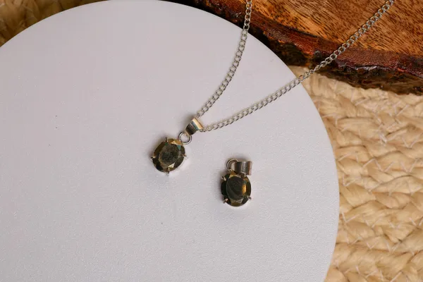 Zenn_Aura_Pyrite_Small_Oval_Pendant_|_Shield_of_Prosperity
