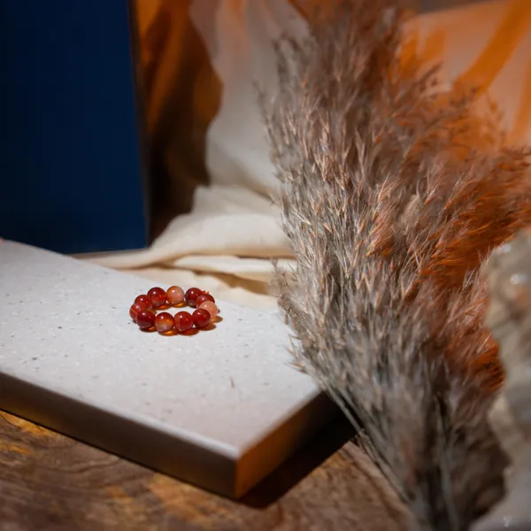 Zenn_Aura_Carnelian_Beads_Ring_|_Vitality_&_Confidence
