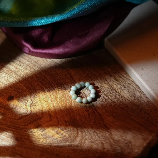 Zenn_Aura_Amazonite_Beads_Ring_|_Calm_&_Expression