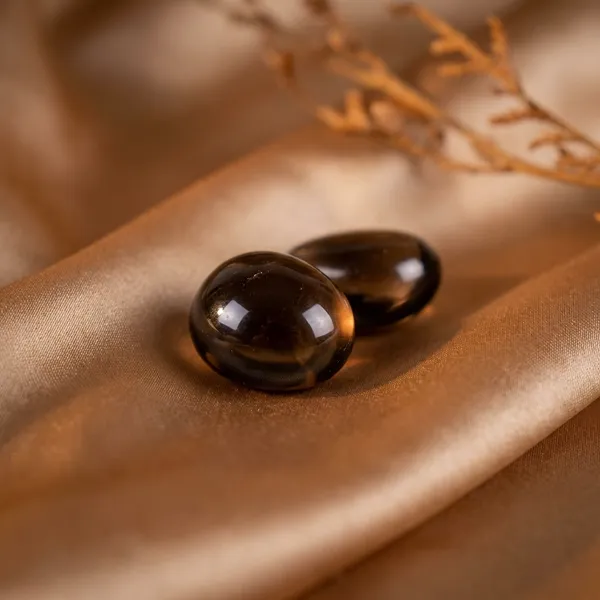 Zenn_Aura_Smoky_Quartz_Tumble_|_Grounding_&_Protection_(Pack_of_9)