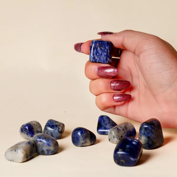 Zenn_Aura_Sodalite_Tumble_|_Wisdom_&_Communication_(Pack_of_9)