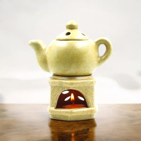 Zenn_Aura_Tea_Pot_Ceramic_Candle_Diffuser_|_Charm_&_Warmth