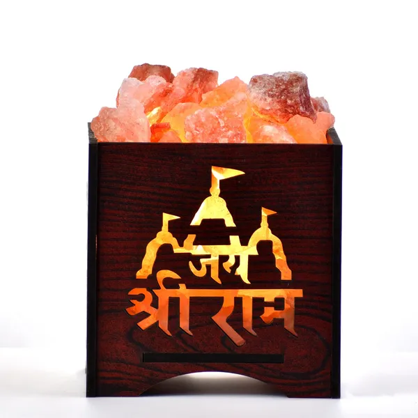 Zenn_Aura_Jai_Shri_Ram_Himalayan_Rock_Salt_Wooden_Basket_Lamp_|_Devotion_&_Strength_(Wooden_5"_x_5")