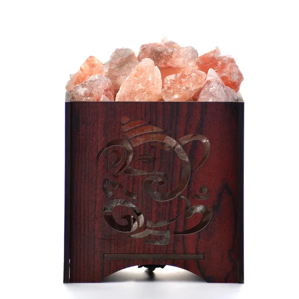 Zenn_Aura_Ganesha_Mantra_Himalayan_Rock_Salt_Wooden_Basket_Lamp_|_Wisdom_&_Prosperity_(Wooden_5"_x_5")