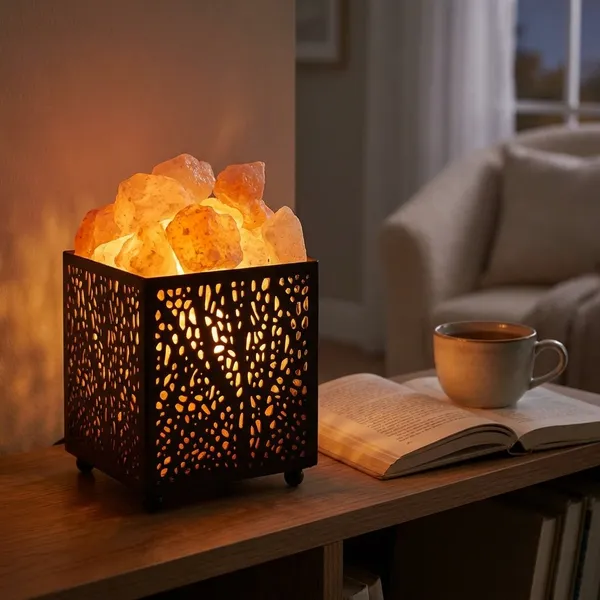 Zenn_Aura_Forest_Himalayan_Rock_Salt_Wooden_Basket_Lamp_|_Enlightenment_&_Balance_(Metal_4"_x_4.5")
