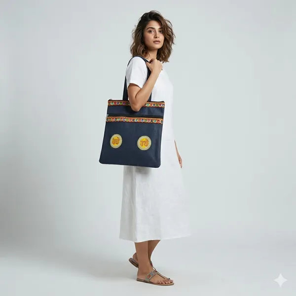 Navy_Blue_Ethnic_Embroidered_Tote_Bag_With_Decorative_Trim