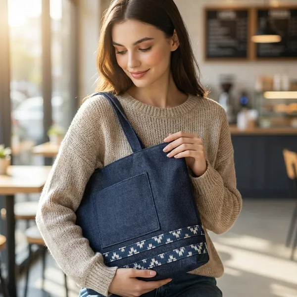 Navy_Blue_Denim_Tote_Bag_And_Sling_Bag_Combo_Set_With_Ethnic_Border