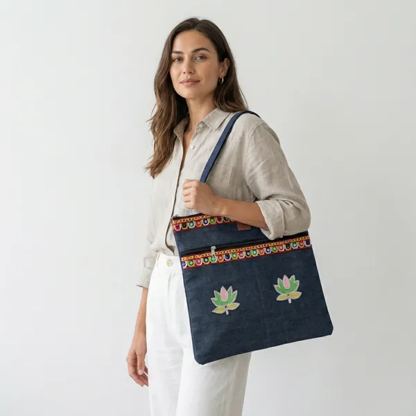 Navy_Blue_Denim_Tote_Bag_With_Mirror_Work_And_Embroidered_Combo_Set_Pack_Of_2