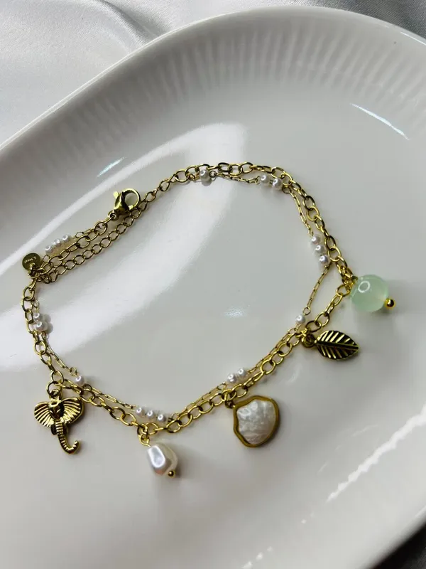 Golden_Charm_Harmony_Anklet_For_Women_And_Girls