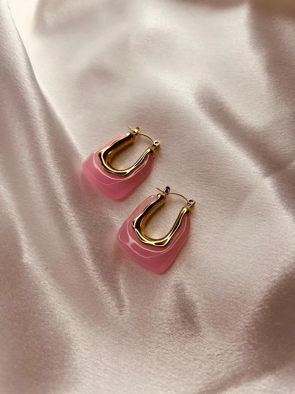 Pink_Blush_Luxe_Chunky_Hoops_For_Women_And_Girls