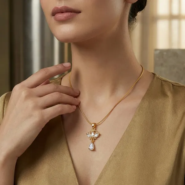 Golden_Royal_Shine_Necklace_For_Women_And_Girls