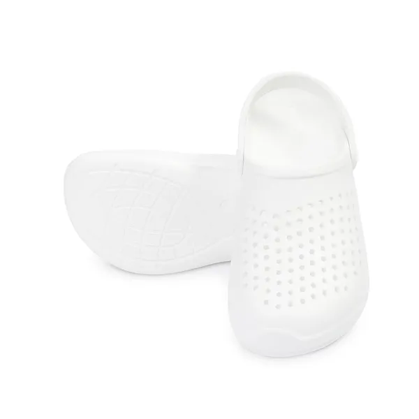 White_Casual_Clogs_Waterproof_Adjustable_Back_Strap_For_Men