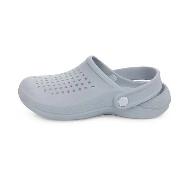 Grey_Casual_Clogs_Waterproof_Adjustable_Back_Strap_For_Men