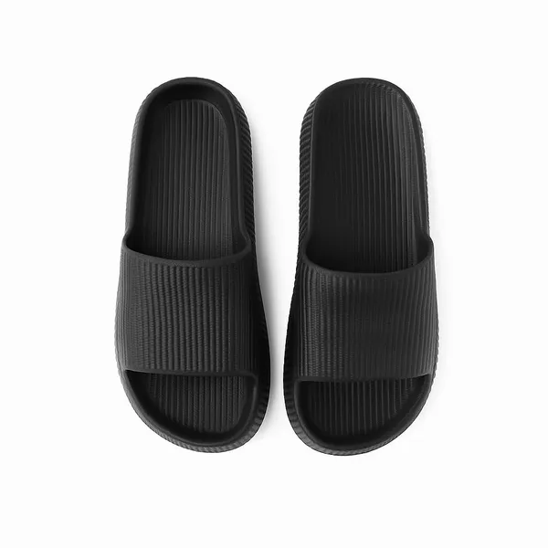 Black_Flip_Flops_Open_Toe_Slip_On_Sandals_Lightweight_Waterproof_For_Men