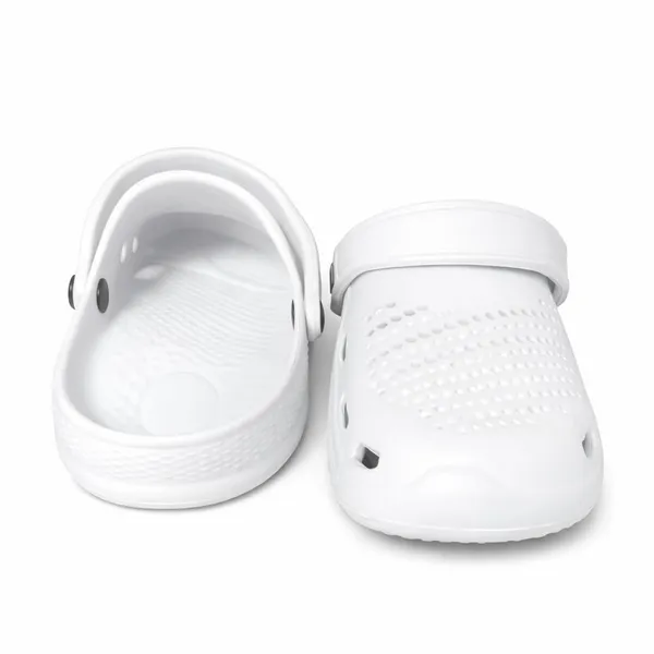 White_Casual_Clogs_Waterproof_Adjustable_Back_Strap_For_Men
