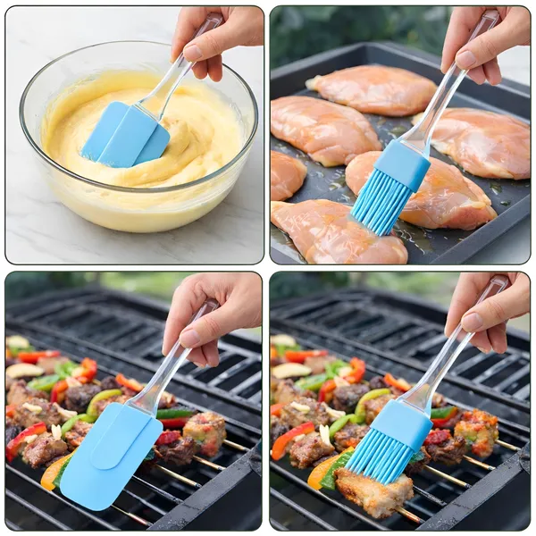 Cocinaire_2-500ml_Glass_Oil_Dispenser_Bottles_with_Stainless_Steel_Pour_Spout,_Leak-Proof_Drip-Free_Olive_Oil_&_Vinegar_Container_Set_with_Silicone_1-Spatula_and_1-Oil_Brush_for_Kitchen_Cooking_BBQ_(Pack_of_4)