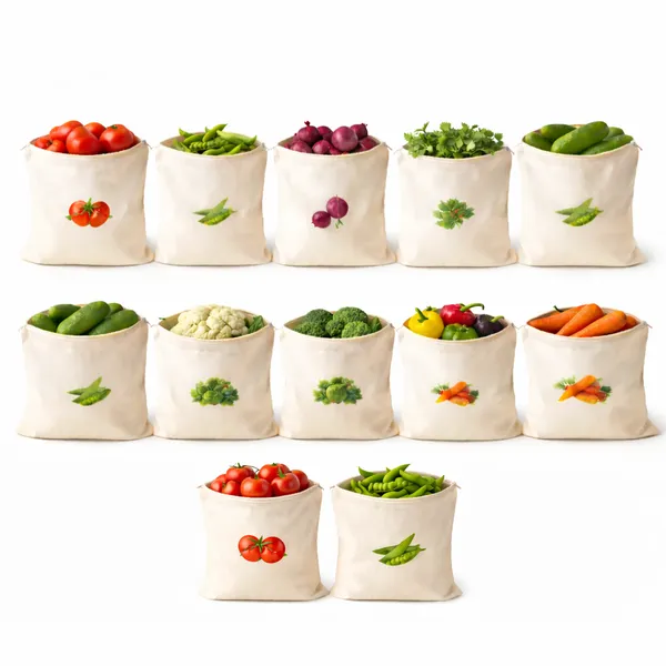 Cocinaire_Reusable_Cotton_Vegetable_Storage_Bags_with_Zip_Closure,_Breathable_Eco_Friendly_Produce_Bags_for_Fridge_Organizer,_Washable_Grocery_Storage_Pouches_for_Fruits_&_Veggies_(Beige)_(Pack_of_12)