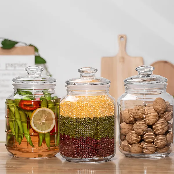 Cocinaire_Premium_2300ml_Glass_Storage_Jar_with_Airtight_Glass_Lid,_Thick_Durable_Clear_Kitchen_Container_for_Pickle,_Dry_Fruits,_Nuts,_Spices,_Grains_&_Pantry_Organization,_Wide_Mouth_Reusable_Home_Jar_(Pack_of_2)