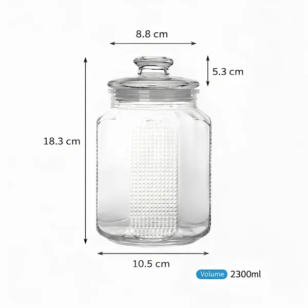 Cocinaire_Premium_2300ml_Glass_Storage_Jar_with_Airtight_Glass_Lid,_Thick_Durable_Clear_Kitchen_Container_for_Pickle,_Dry_Fruits,_Nuts,_Spices,_Grains_&_Pantry_Organization,_Wide_Mouth_Reusable_Home_Jar_(Pack_of_2)
