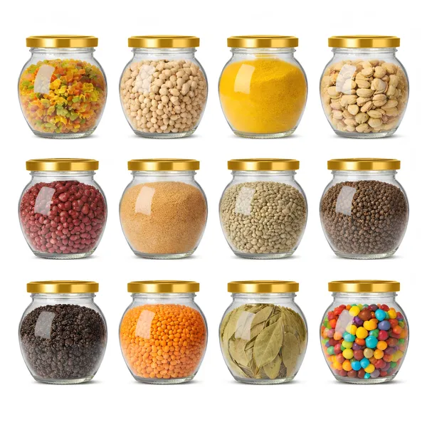 Cocinaire_400ml_Pot_Shape_Glass_Jar_with_Airtight_Golden_Metal_Screw_Lid_�_Premium_Food_Grade_Kitchen_Storage_Container_for_Spices,_Dry_Fruits,_Pulses,_Grains,_Sugar,_Pantry_Organizer_BPA_Free_(Pack_of_12)
