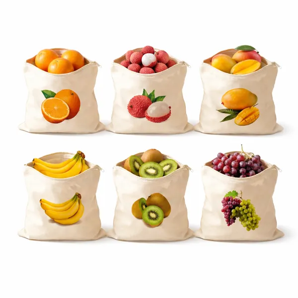 Cocinaire_Reusable_Cotton_Fruit_Storage_Bags_with_Zip_Closure,_Breathable_Eco_Friendly_Produce_Bags_for_Fridge_Organizer,_Washable_Grocery_Storage_Pouches_for_Fruits_&_Veggies_(Beige)_(Pack_of_6)