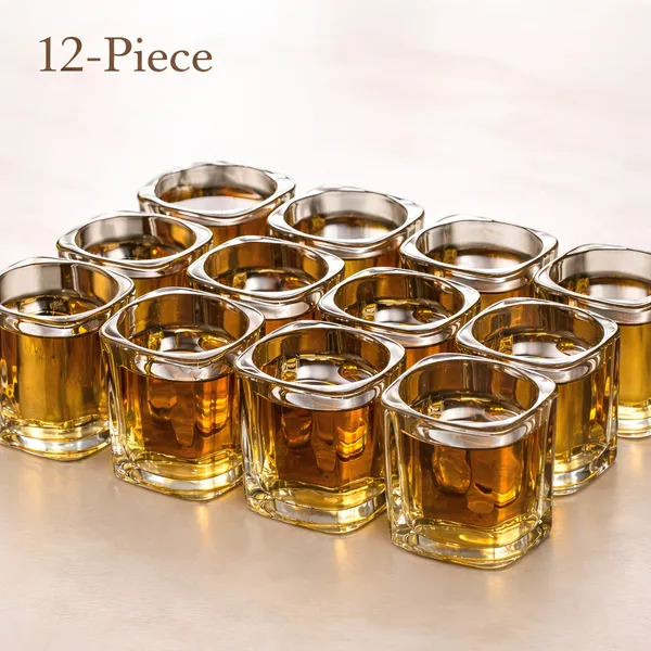 Cocinaire_75ml_Square_Shot_Glass_�_Premium_Crystal_Clear_Whiskey_Tequila_Vodka_Glasses_with_Thick_Base,_Heavy_Bottom,_Freezer_Safe_Small_Liquor_Tasting_Cups_for_Bar_&_Party_(Pack_of_12)